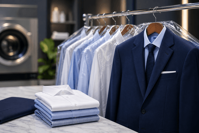 Dry Cleaning — Top Hat Cleaners