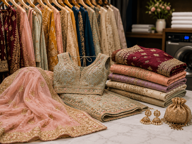 Sarees, Lehengas & Ethnic Garments